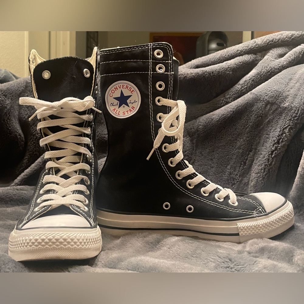 Converse Chuck Taylor All Star XHI Black Canvas Women's Shoes Sneakers